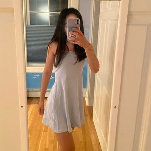 medium baby blue dress 🤍